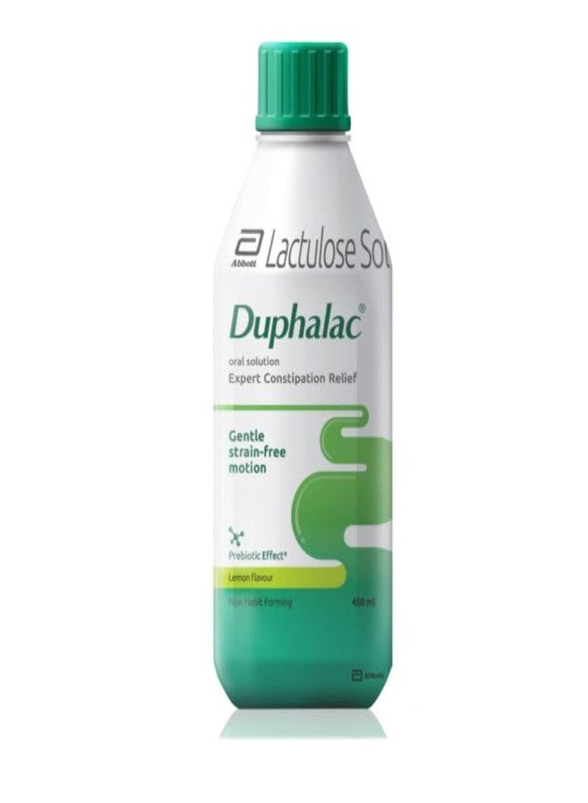 دوفالاك إكسبرت، محلول فموي بنكهة الليمون لعلاج الإمساك، 450 مل || مُلين || راحة طبيعية || مناسب لجميع الفئات العمرية || مناسب لمرضى السكري || خالٍ من الغلوتين || مُلين للبراز || تأثير بريبيوتيك || يُغذي صحة الأمعاء || - Image 1