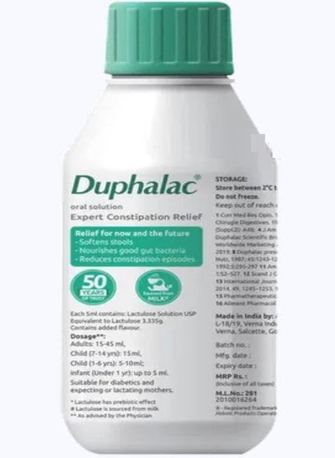 دوفالاك إكسبرت، محلول فموي بنكهة الليمون لعلاج الإمساك، 450 مل || مُلين || راحة طبيعية || مناسب لجميع الفئات العمرية || مناسب لمرضى السكري || خالٍ من الغلوتين || مُلين للبراز || تأثير بريبيوتيك || يُغذي صحة الأمعاء || - Image 2