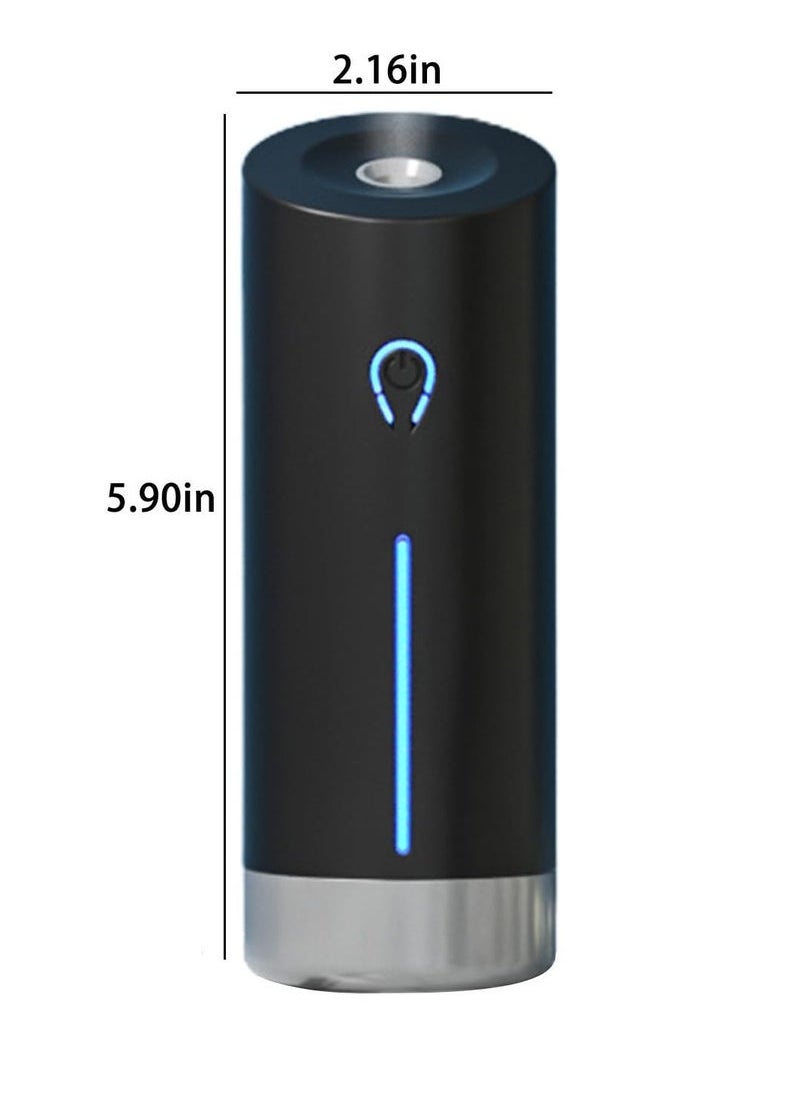 Oil Diffuser Waterless Essential Oil Diffuser with 3 Gear Timing USB Rechargeable for Instant Aromatherapy Experience Small and Quiet Aromatherapy Machine for Home Office Hotel Store