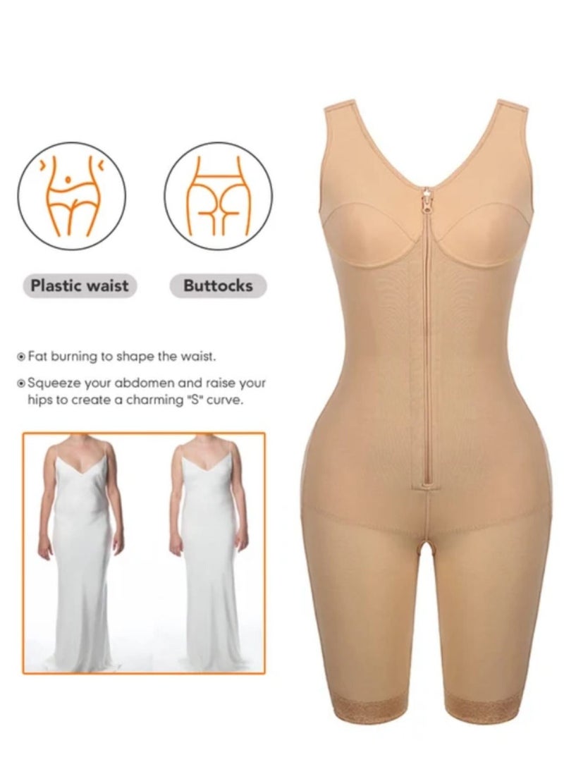 Fstyle Post Operative Body Sculpting Corset. Zipper Control with Strong Compression - Image 5