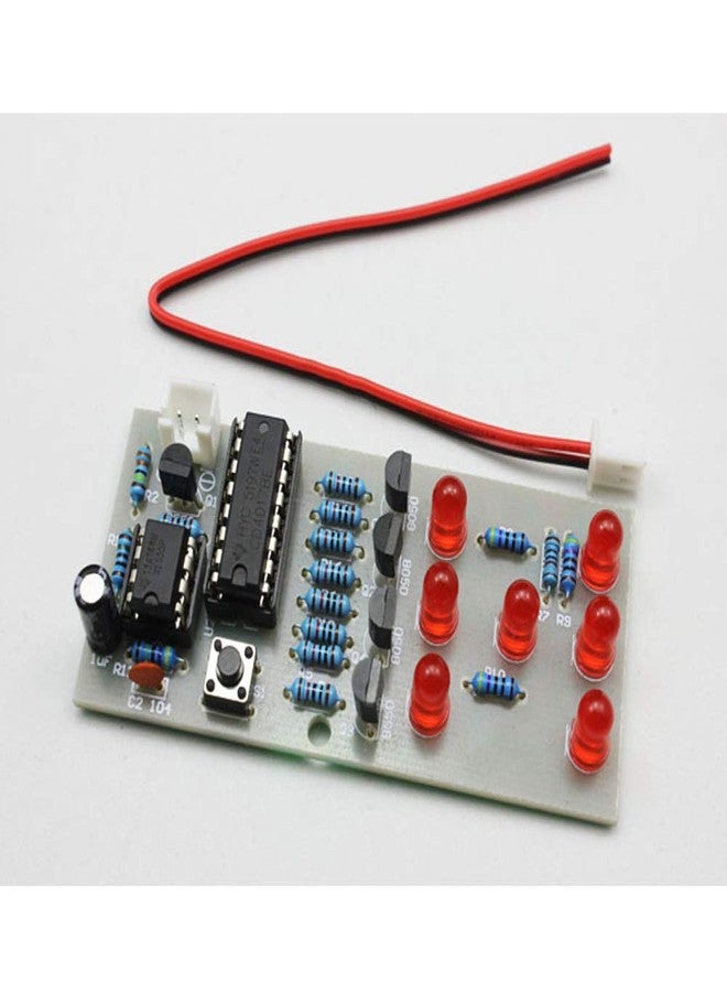 KOOBOOK 2Sets Electronic Dice Board Kit LED Circuit DIY Kit Student Electronic Learning - Image 5