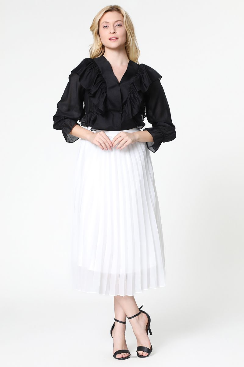 RINA pleated skirt - Image 1