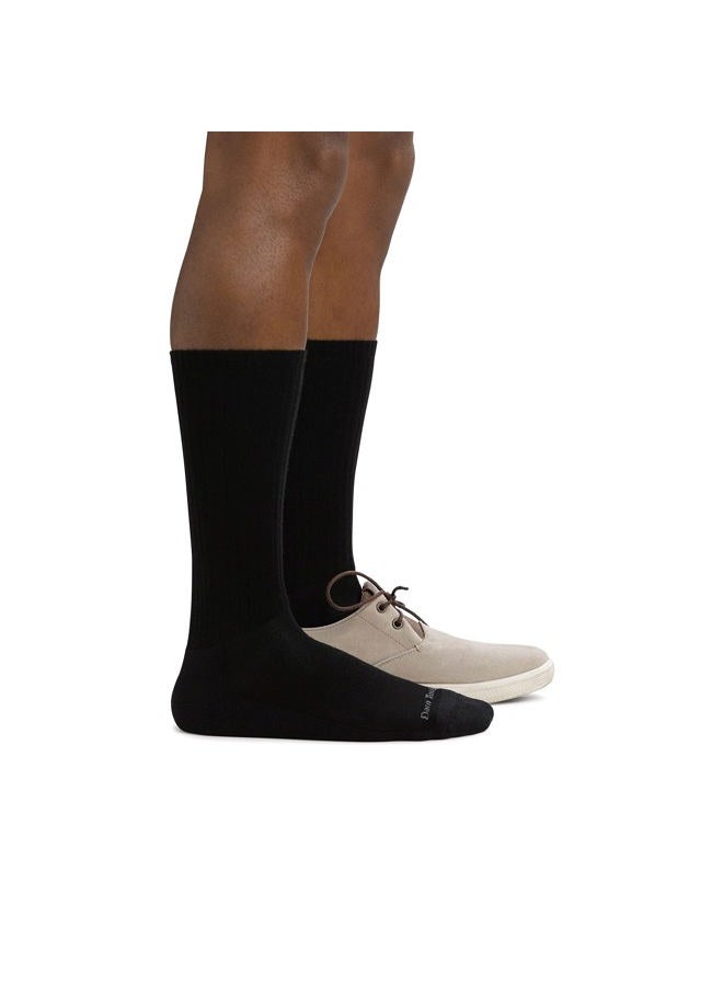 Darn Tough Standard Light Cushion Crew Socks - Men's Charcoal X-Large - Image 2