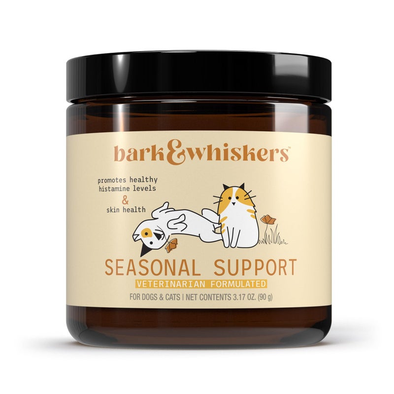 Dr. Mercola Bark & Whiskers Seasonal Support, 3.17 Oz. (90 g), 90 Scoops, Antioxidant and Immune Support, Veterinarian Formulated, Non-GMO, Dr. Mercola - Image 1
