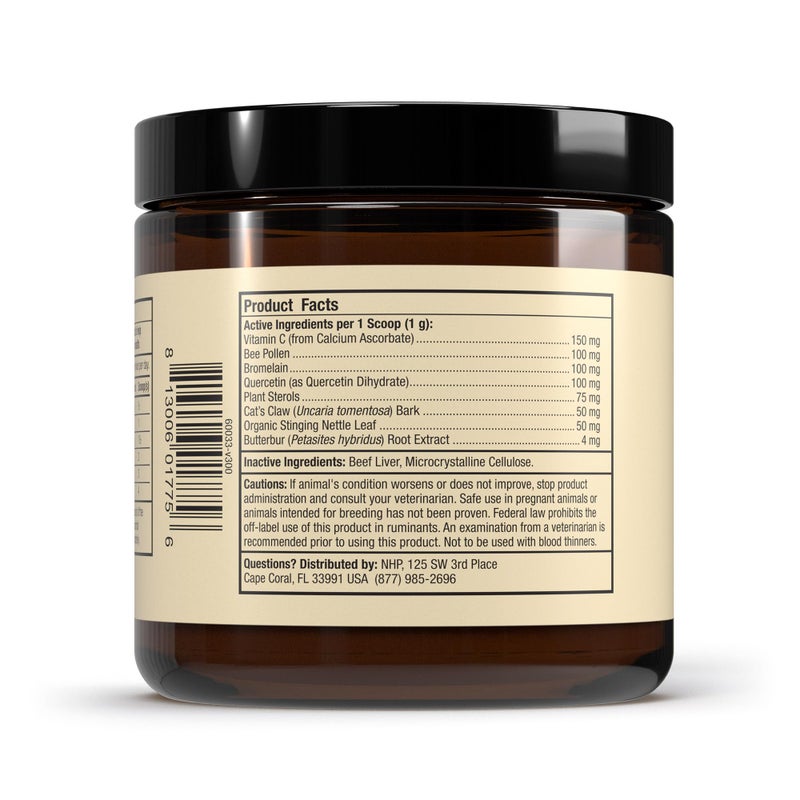 Dr. Mercola Bark & Whiskers Seasonal Support, 3.17 Oz. (90 g), 90 Scoops, Antioxidant and Immune Support, Veterinarian Formulated, Non-GMO, Dr. Mercola - Image 2