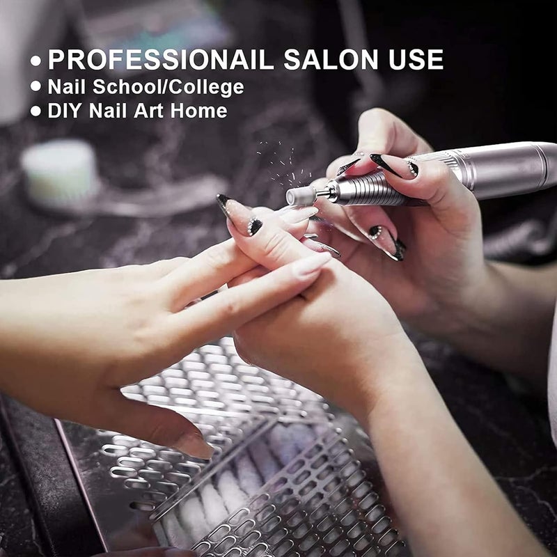 klarako Nail Drill Bits, Nail File Sanding Bands 210pcs Sanding Bands for Nail Drill #80#120#180 Grits for Acrylic Nails Gel Manicures Pedicures Tools - Image 2