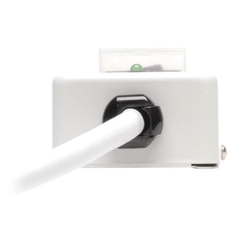 Tripp Lite حماية طاقة طبية من TRIPP LITE، 6 مآخذ، قابس NEMA 5-15PHG بزاوية قائمة، سلك بطول 10 أقدام / 3 متر، حماية 1050 جول (SPS610HGRA) - Image 4