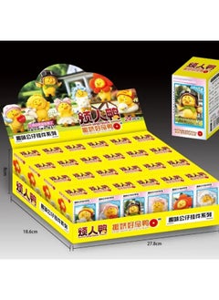 Generic Cross Border 24 Box LABUBU Labu Blind Box Doll Pendant Cute Cartoon Keychain Pupil Toys-Color:Spirit Snake Xianrui 24 Small Boxes In A Box, Shot In Multiples Of 24  - Image 4