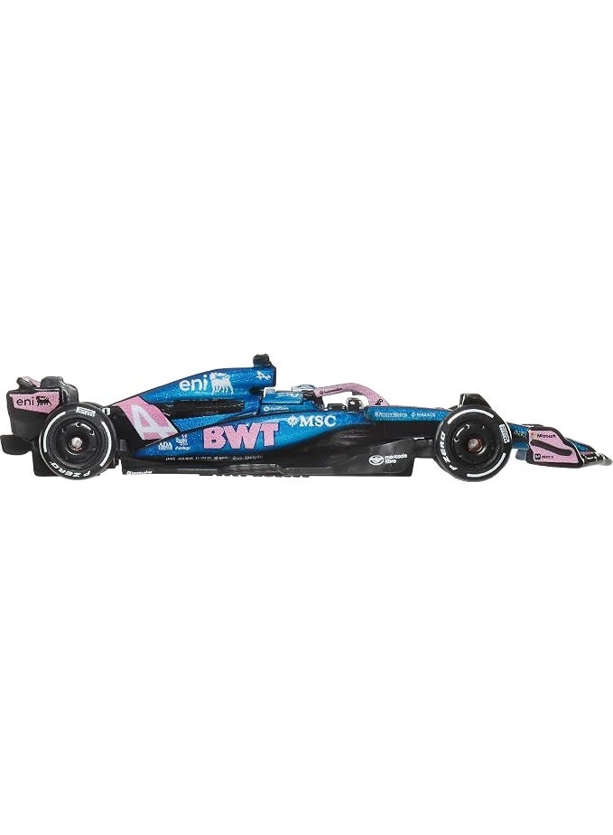 Hot Wheels Premium F1 2025 BWT Alpine Formula One Team #10 Diecast Collectible Race Car - Image 4