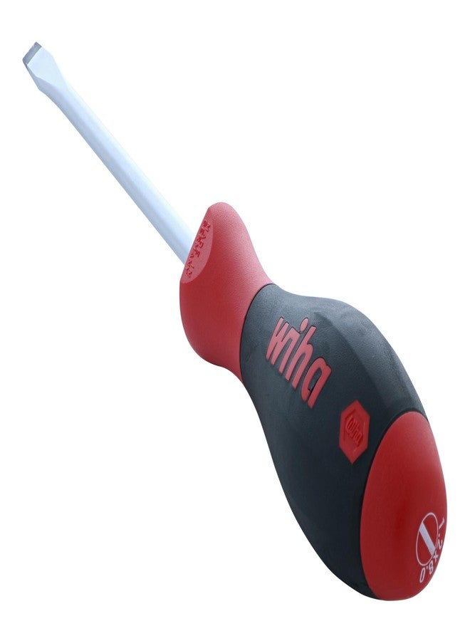 Wiha 30230 Slotted Screwdriver with SoftFinish Handle, 8.0 x 175mm - Image 3