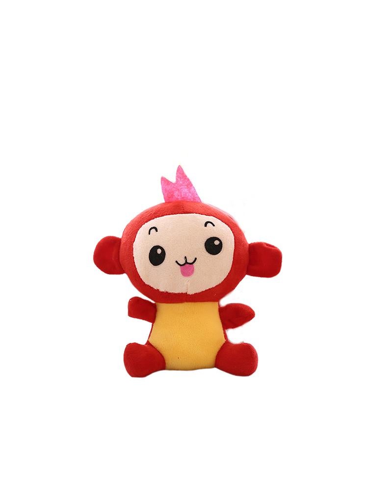1-Pieces Stuffed Plush Toys Cute Dolls For Kids Gifts Red 20CM - Image 1
