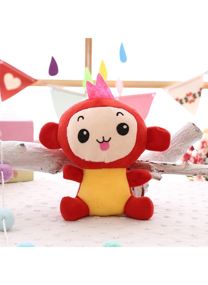 1-Pieces Stuffed Plush Toys Cute Dolls For Kids Gifts Red 20CM - Image 3