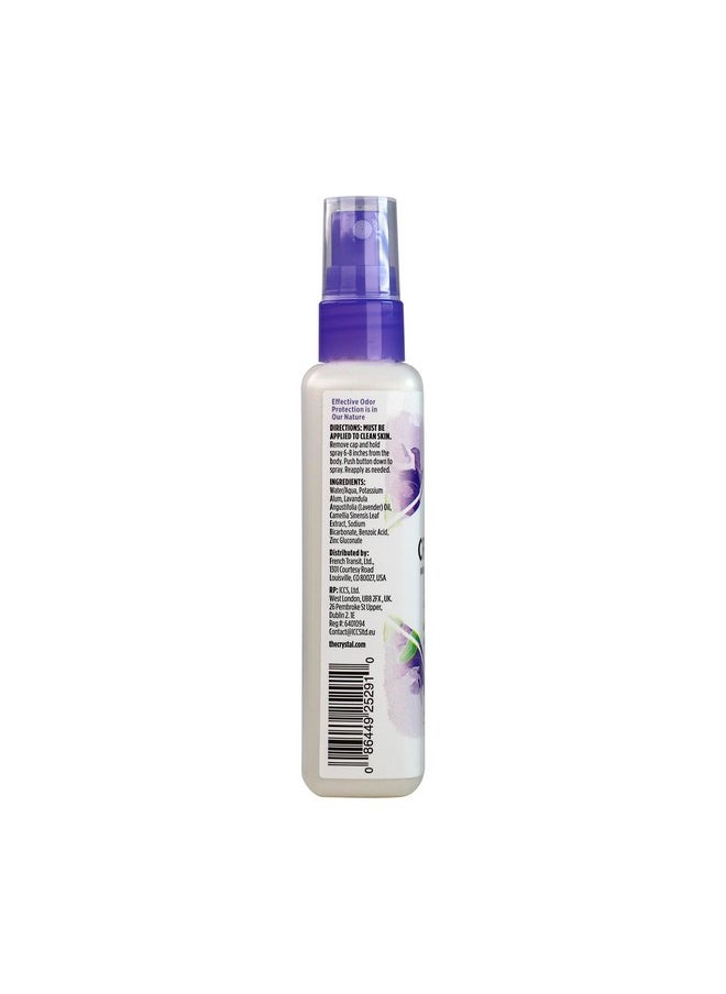 CRYSTAL ESSENCE CRYSTAL™ Mineral Deodorant Spray- Body Deodorant With 24-Hour Odor Protection, Lavender & White Tea Spray, Non-Staining, Aluminum Chloride & Paraben Free, 4 FL OZ - Pack of 2  - Image 5