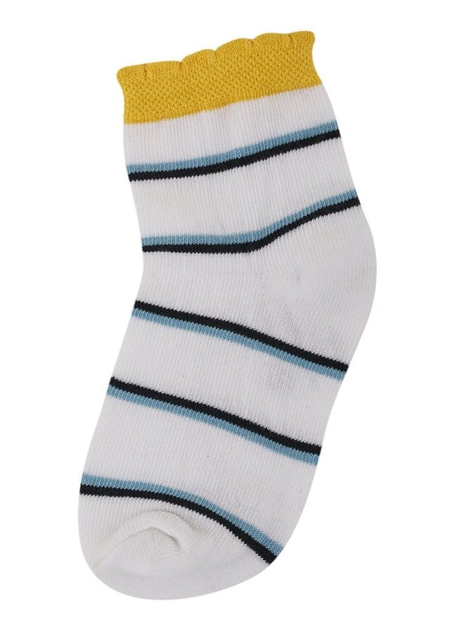 Dollar Kids Socks For Boys & Girls In Blended Cotton (Pack of 5) - Image 5