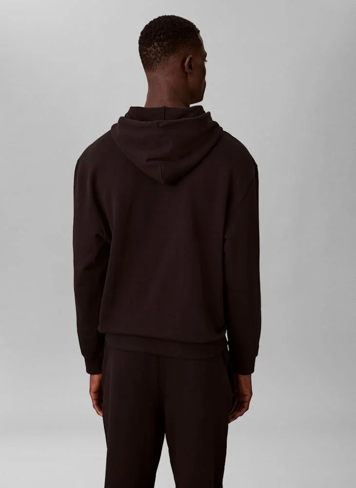 Calvin Klein Jeans Graphic Terry Hoodie