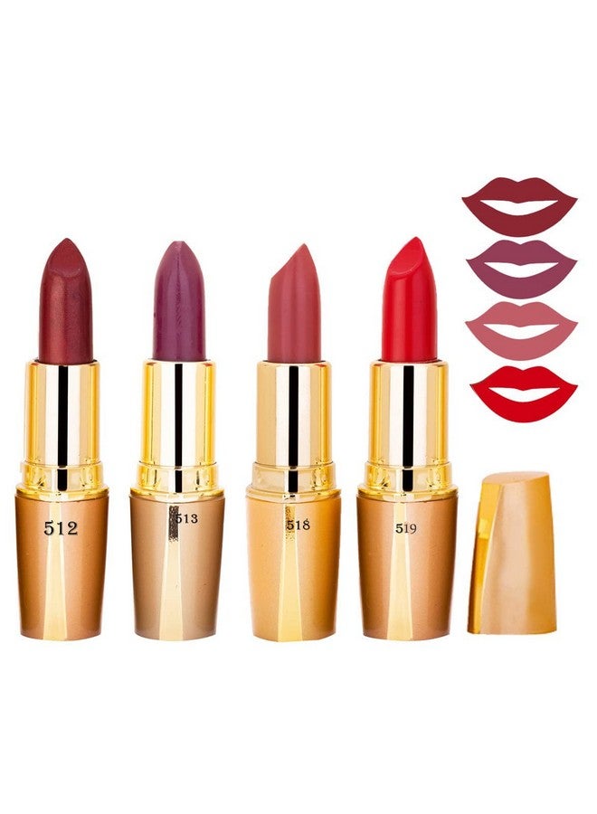 G4U Volo Creamy Matte Lipsticks For Women (4 Pcs Set)20Jan2022A18 - Image 1