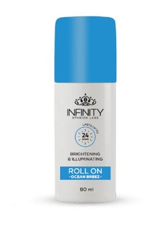Infinity Brightening & Illuminating Roll-On Deodorant Ocean Breeze 80ml  - Image 1