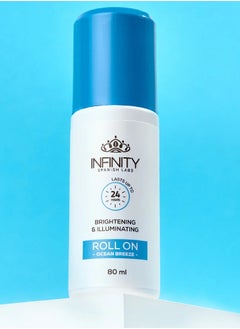 Infinity Brightening & Illuminating Roll-On Deodorant Ocean Breeze 80ml  - Image 2