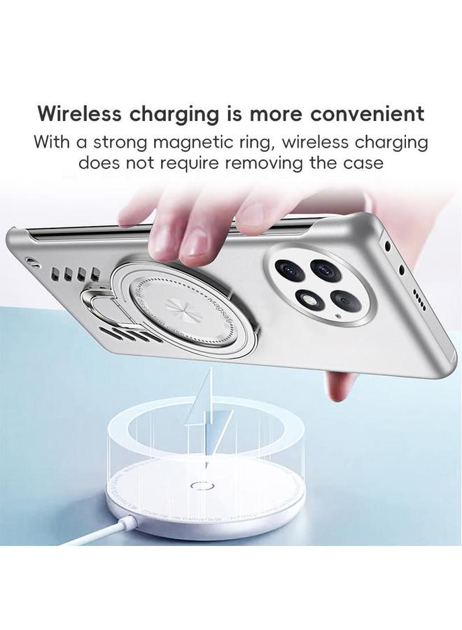 S-TOP Case For OnePlus 13 Ice Sense Series Graphene Cooling MagSafe Holder Phone Case - Image 5