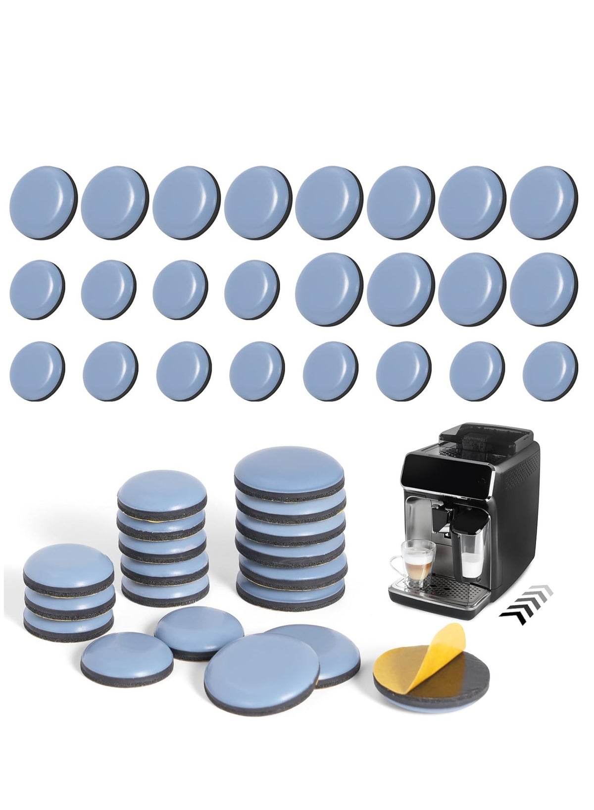 Appliance Slider for Kitchen Appliances,36pcs Self-Adhesive