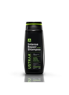Ustraa Intense Repair Shampoo 250Ml With Fiber Restoration Technology | With Black Rice & Keratin | Helps Protect Treated Hair | For Shinier & Healthier Hair | No Sls, No Paraben  - Image 1