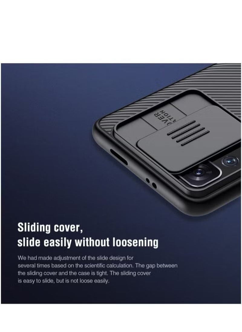 راكسوم جراب CamShield Slide لحماية كاميرا هاتف Xiaomi Redmi Note 11 5G / Poco M4 Pro 5G | جراب حماية نحيف مقاوم للصدمات مع حماية لعدسة الكاميرا، سطح غير لامع مقاوم للخدوش، وتصميم مقاوم لبصمات الأصابع | ملائم تمامًا وسهل الإمساك - Image 3