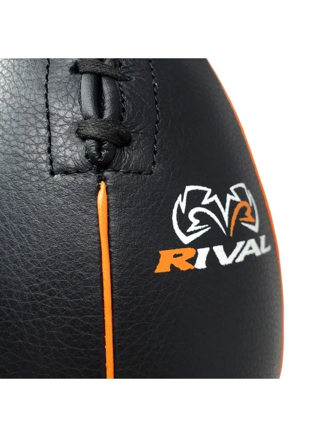 Rival Teardrop Speed Bag – Professional Boxing Speed Bag 9" x 5", Black - Image 3