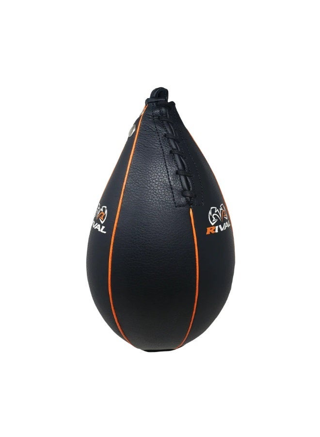 Rival Teardrop Speed Bag – Professional Boxing Speed Bag 9" x 5", Black - Image 1