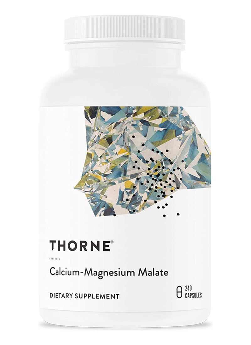 Thorne - Calcium-Magnesium Malate - 240 Capsules - Image 1
