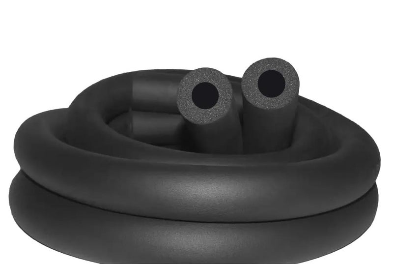 Marshland AC Tube 58 ID X 14 THK Insulation Tube Nitrile Tube Heat and Cold Insulation Tube Air Conditioner Tube Rubber Tube Foam Insulated Tube 6 Feet Length 16MM Inner 06MM THK Pack of 7 - Image 2