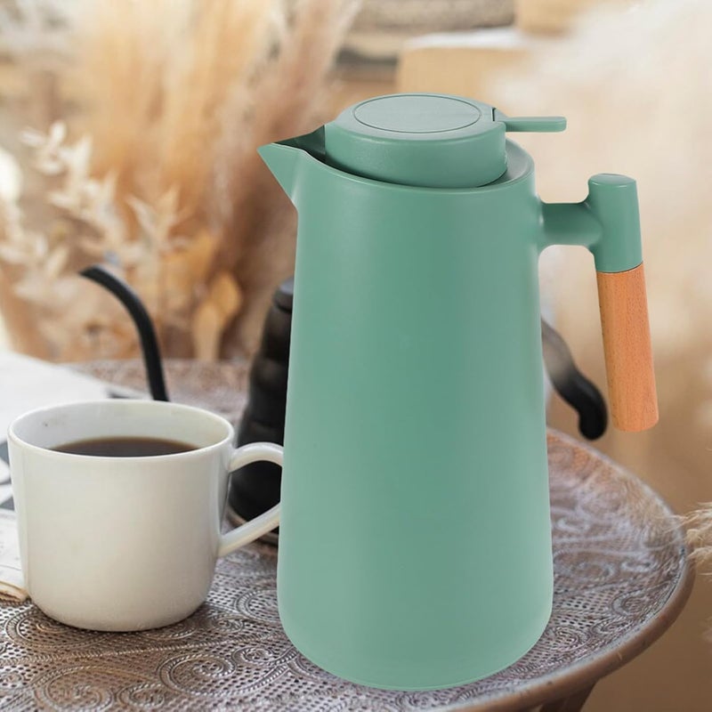 Small apartment fit jojofuny Insulated Thermal Coffee Carafe with Glass Liner 34oz Hot Water Dispenser Pitcher for Tea and Milk, Vacuum Insulated Drink Container for Home and Bedside Use Protective coating Season change compatible build Cost effective fine quality Popular practical build In-house warehouse packing Suburban residential ship High precision lightweight material Diverse operation compatible Durable versatile substance Home & light industrial compatible Durability enhanced Worldwide popular practical build Multiple options Smooth joint Main road full logistics cover Multi-source stock guarantee All storage space compatible Long lasting universal build Wide usage compatibility Multi-purpose fine material Precision processed material Affordable fast purchase options KSA market compliant quality Global assorted color picks - Image 5