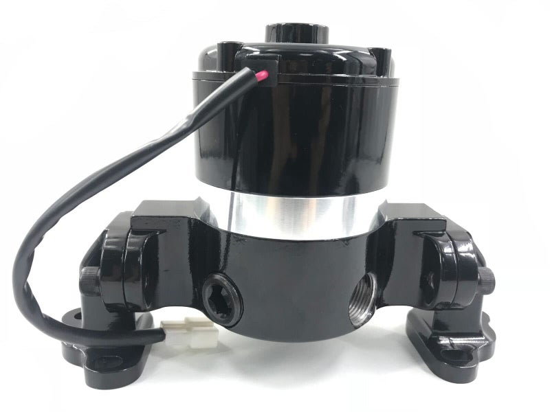 Pateyney Small Block For Ford Electric Water Pump 289 302 351W SBF High Volume Flow w/PLATE (Black) - Image 3