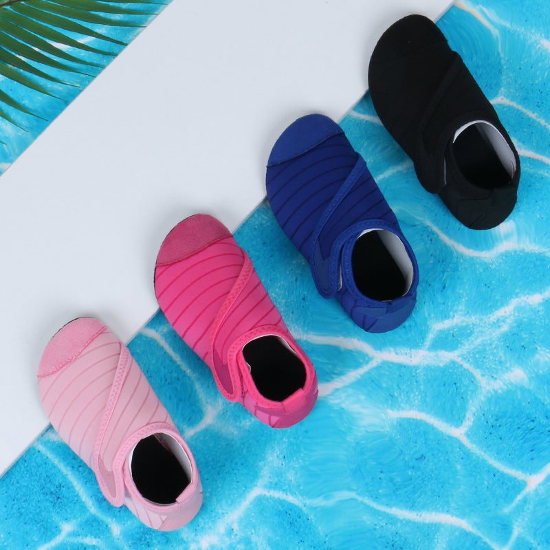 Kids Beach Shoes - Non-Slip Soft Sole for Diving, Snorkeling &    Swimming - Image 2