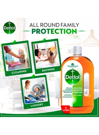 Dettol Antibacterial Floor Cleaner Lavender Scent, 900ml x 2 900ml - view 4