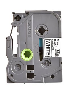 NIBEMINENT Tz-E221 P-Touch 9Mm Laminated Tape - Black On White  - Image 3