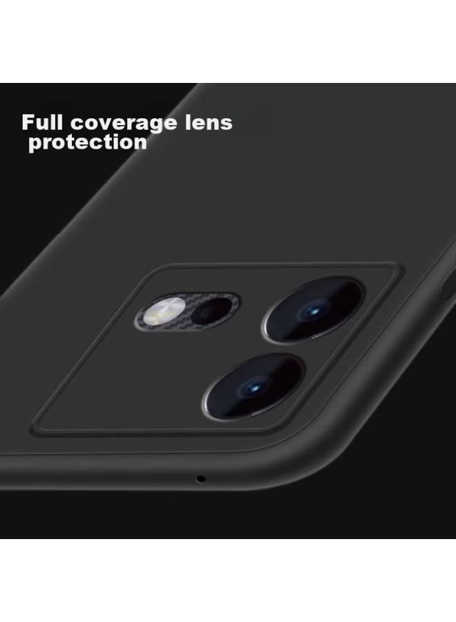 Maikuqi Vivo Iqoo Neo8/neo8 Pro Phone Case, Full Coverage Tpu Shockproof Soft Shell Phone Protective Cover, Matte Black - Image 3