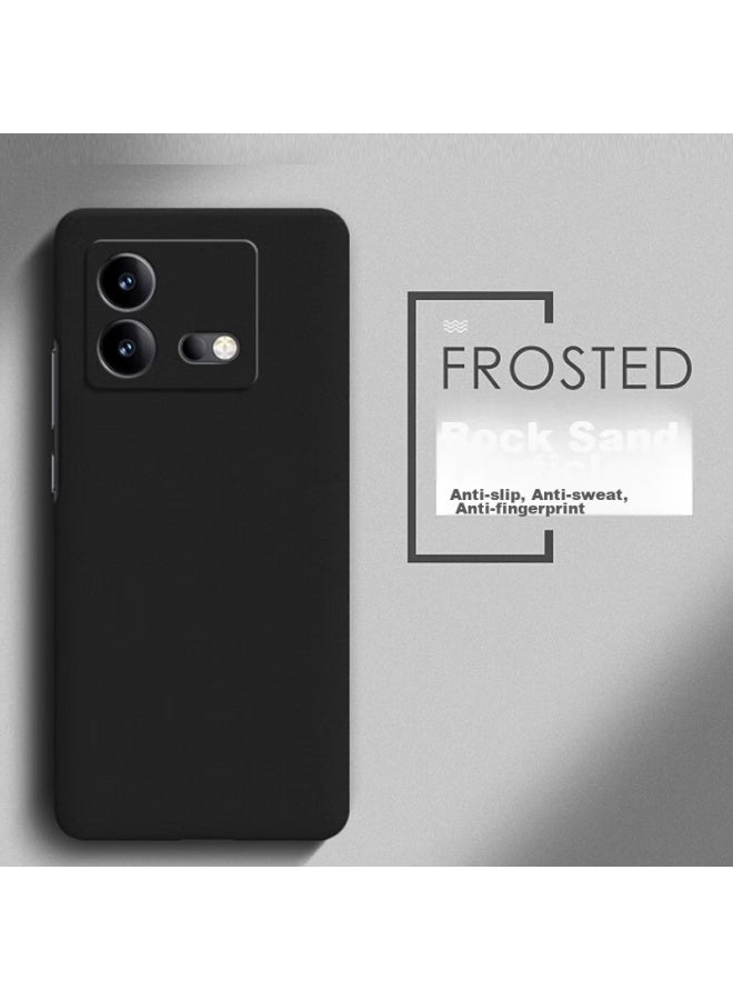 Maikuqi Vivo Iqoo Neo8/neo8 Pro Phone Case, Full Coverage Tpu Shockproof Soft Shell Phone Protective Cover, Matte Black - Image 5