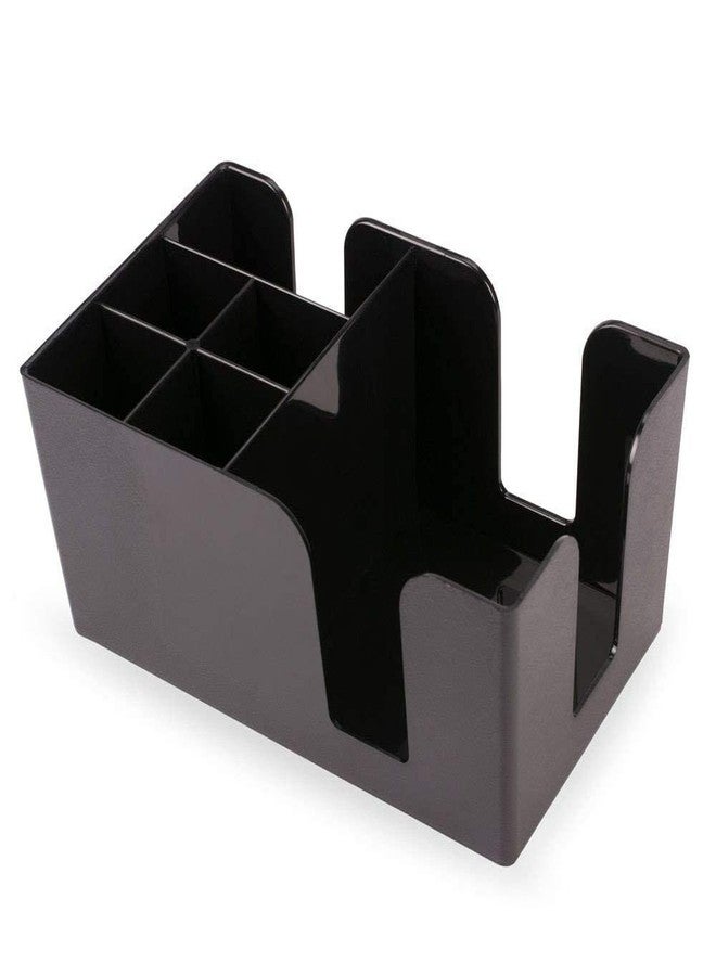 LUXURIA Bar Caddy Organizer & Straw Holder with 6 Compartments (1) - Image 3