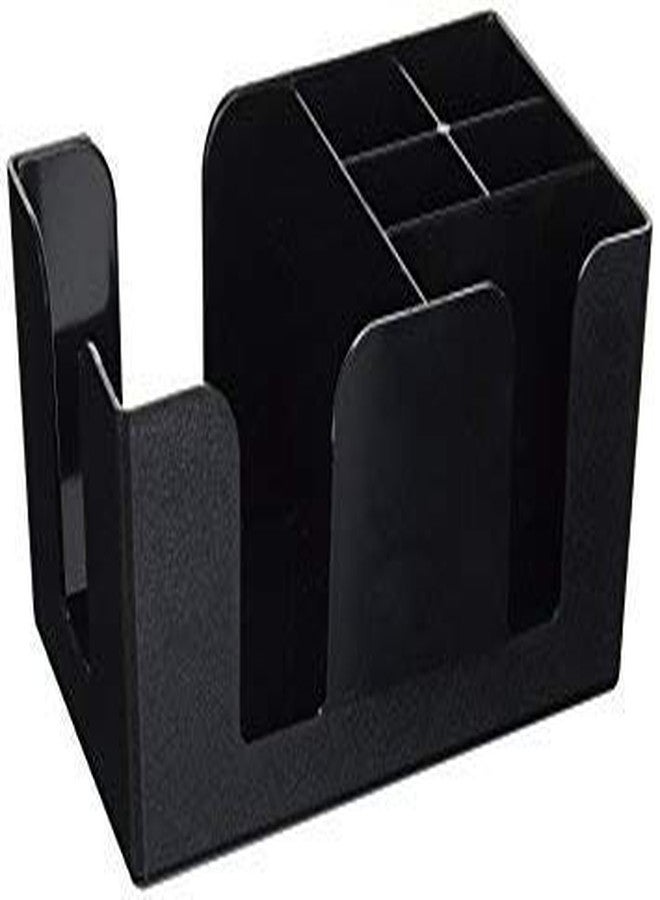 LUXURIA Bar Caddy Organizer & Straw Holder with 6 Compartments (1) - Image 2