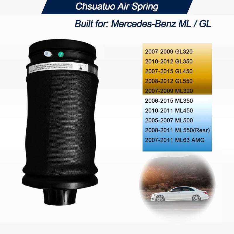 chsuatuo نظام تعليق الهواء الخلفي من تشواتو لسيارات مرسيدس بنز GL-Class و ML-Class - Image 4