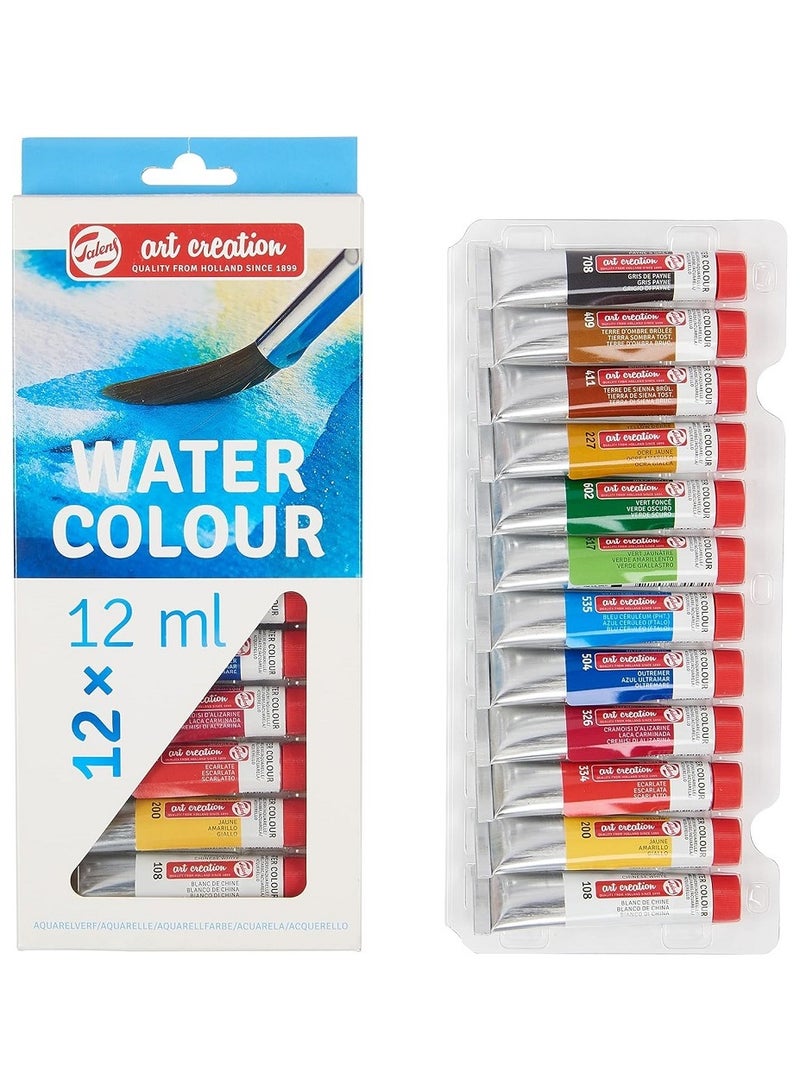 Talens Art Creation Water Colour Set 12 pcs - Image 1