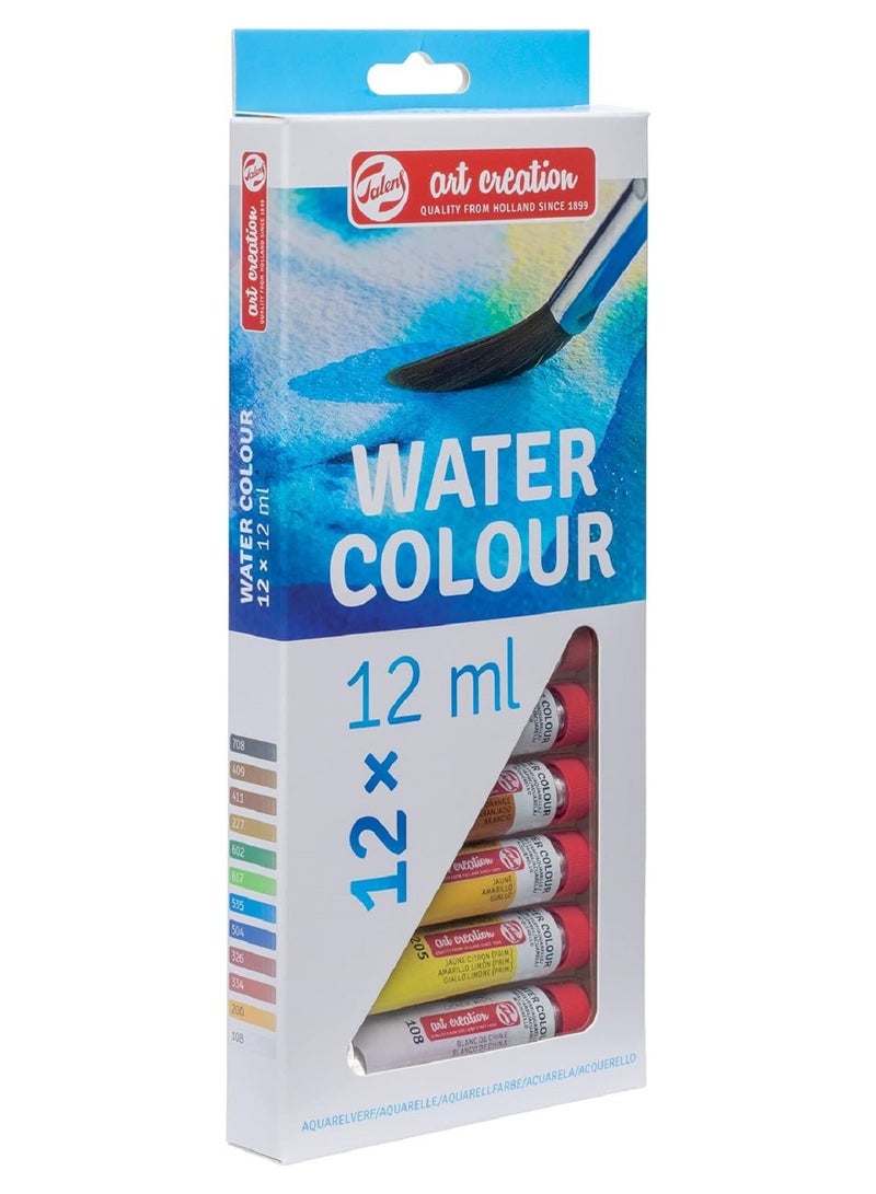 Talens Art Creation Water Colour Set 12 pcs - Image 4