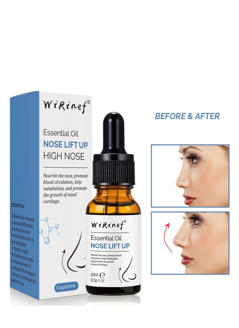 WiRinef Nose Lift Up Essential Oil and Nose Shape Clips for Massage Nose,  Make Nose Straighter And Beautiful  - Image 3
