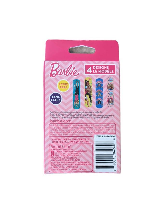 Smart Care Barbie Themed Sterile Adhesive Kids Bandages - Three Pack, Multi - Image 4