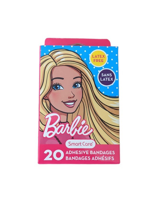 Smart Care Barbie Themed Sterile Adhesive Kids Bandages - Three Pack, Multi - Image 3