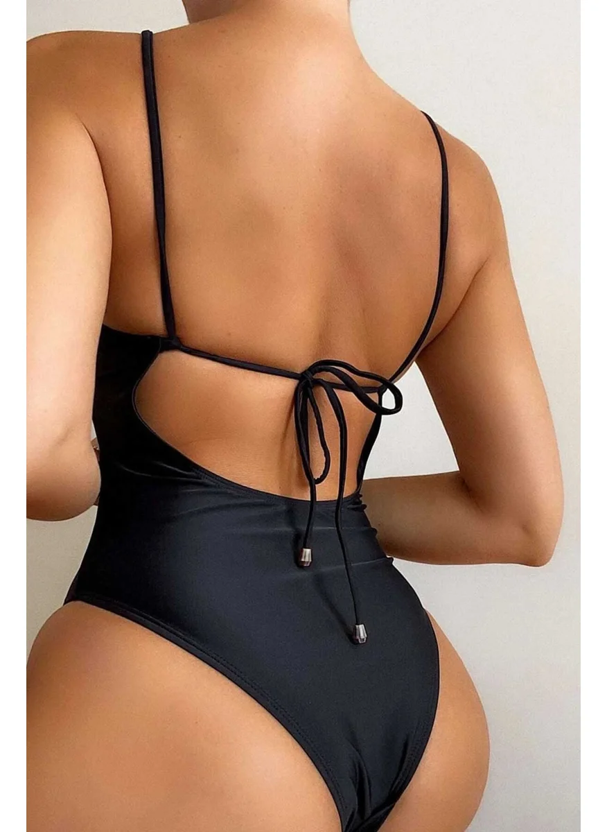 انجلسين Brazilian Back Tie Swimsuit