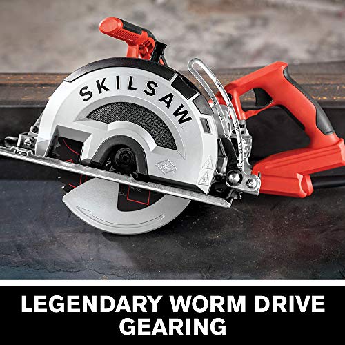 SKILSAW OUTLAW SPT78MMC-01 15 Amp 8 In. Worm Drive Metal Cutting Saw - Image 4