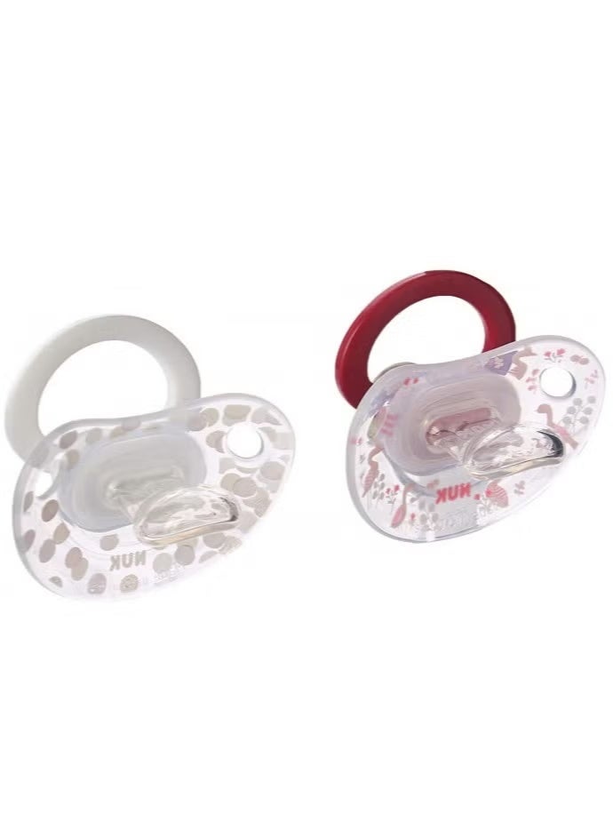 نوك لهاية سيليكون من NUK Happy Days (قطعة واحدة)، من 6 إلى 18 شهرًا - Image 2