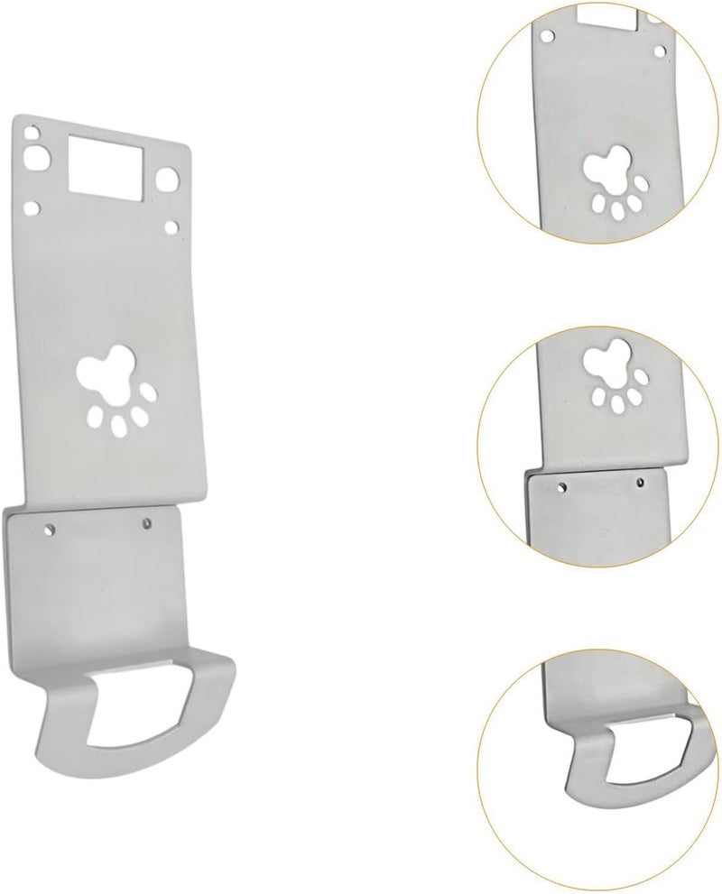 Cat Door Strap and Latch Accessory, Steel Pet Door Holder for Keeping Dogs and Kids Out of Rooms, 8.66 x 2.28 inch - Image 3