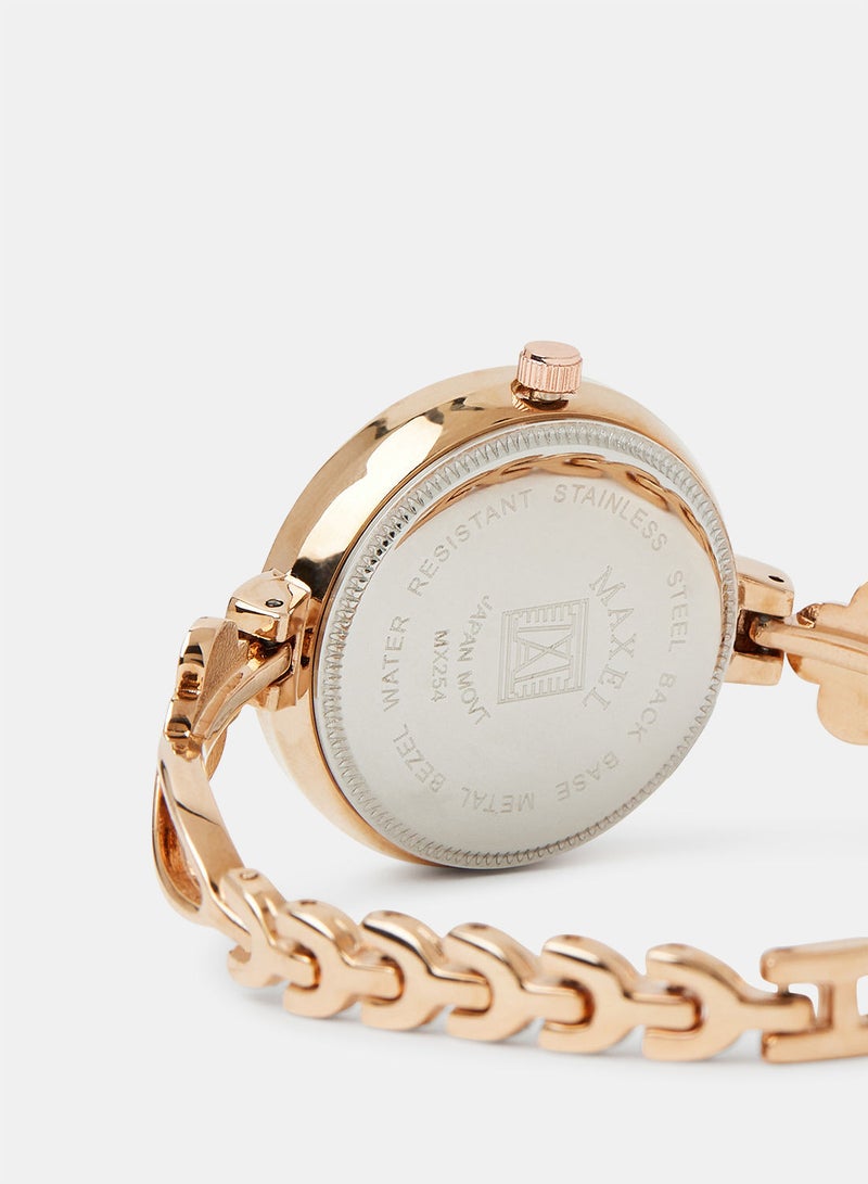 Maxel Women's Audrey Analog Wrist Watch MX537 - 28mm - Image 4